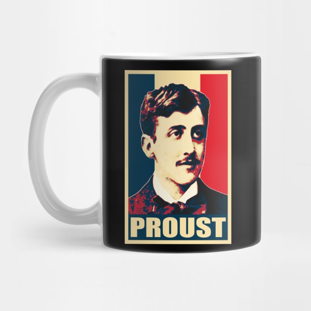 Marcel Proust by Nerd_art